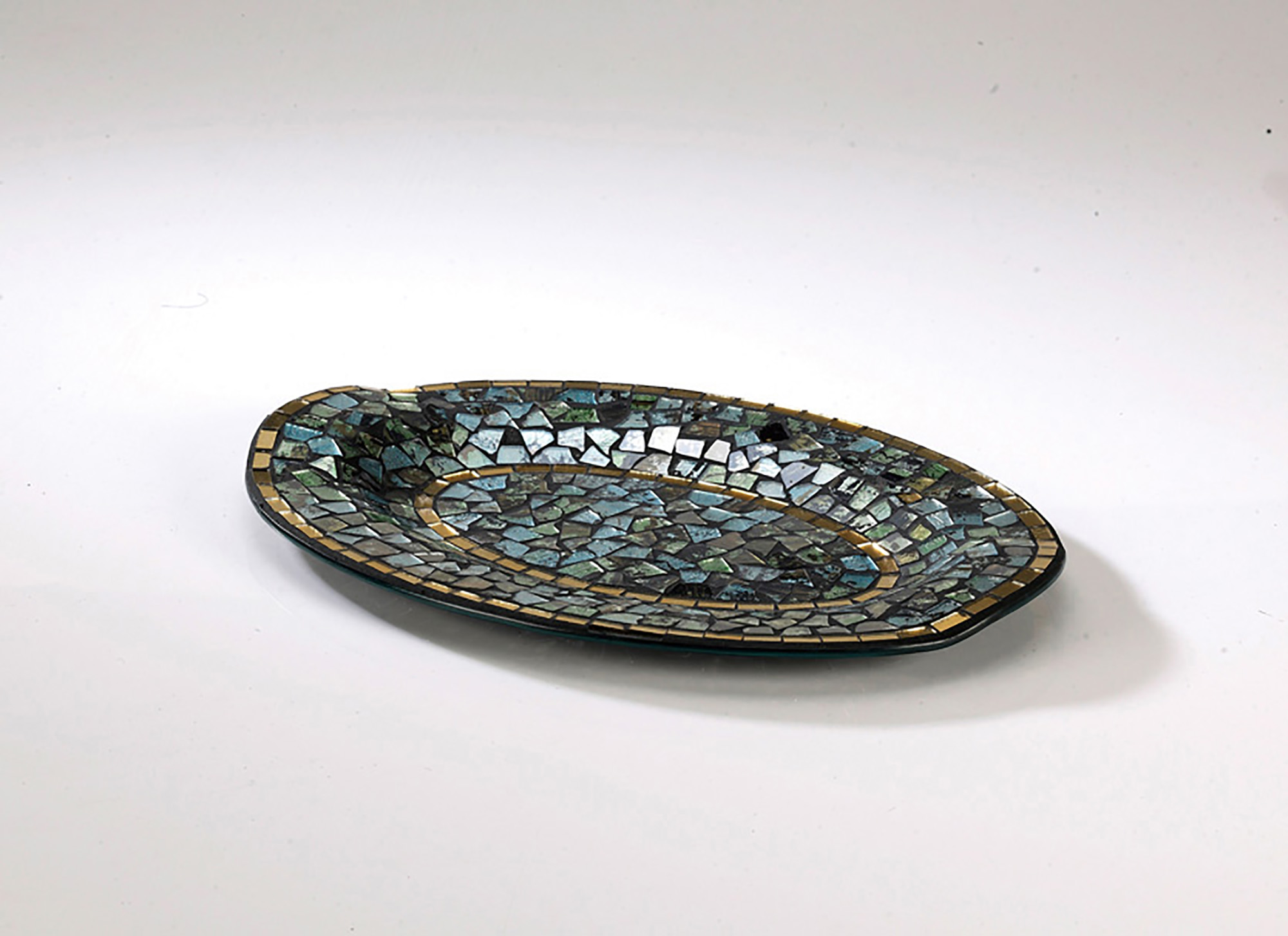 Addison Mosaic Art Glassware Diyas Home Platters